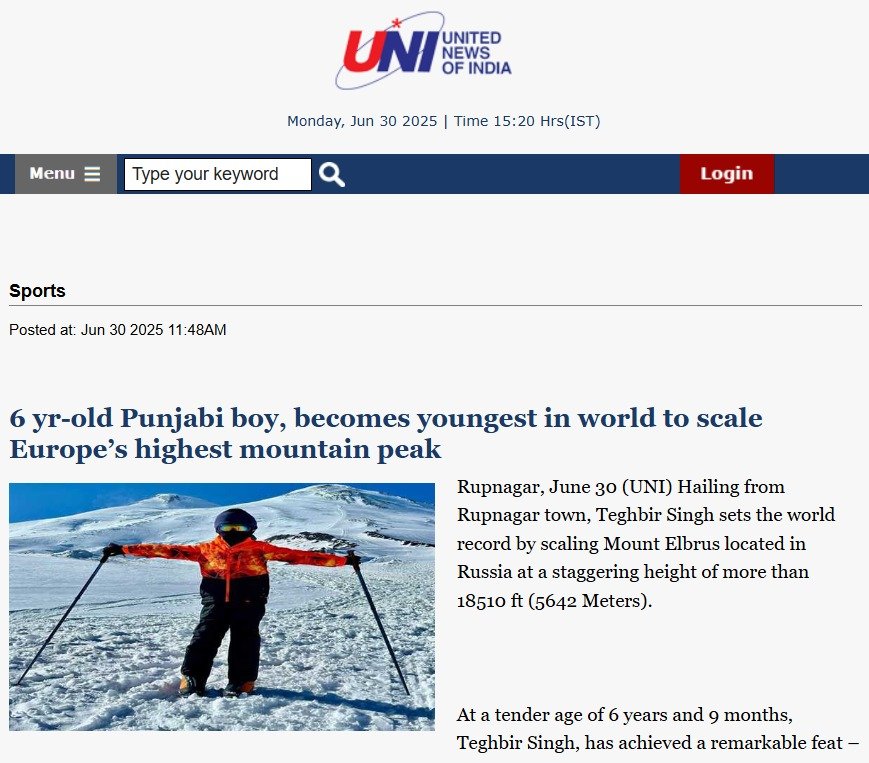 Europe Highest Mountain