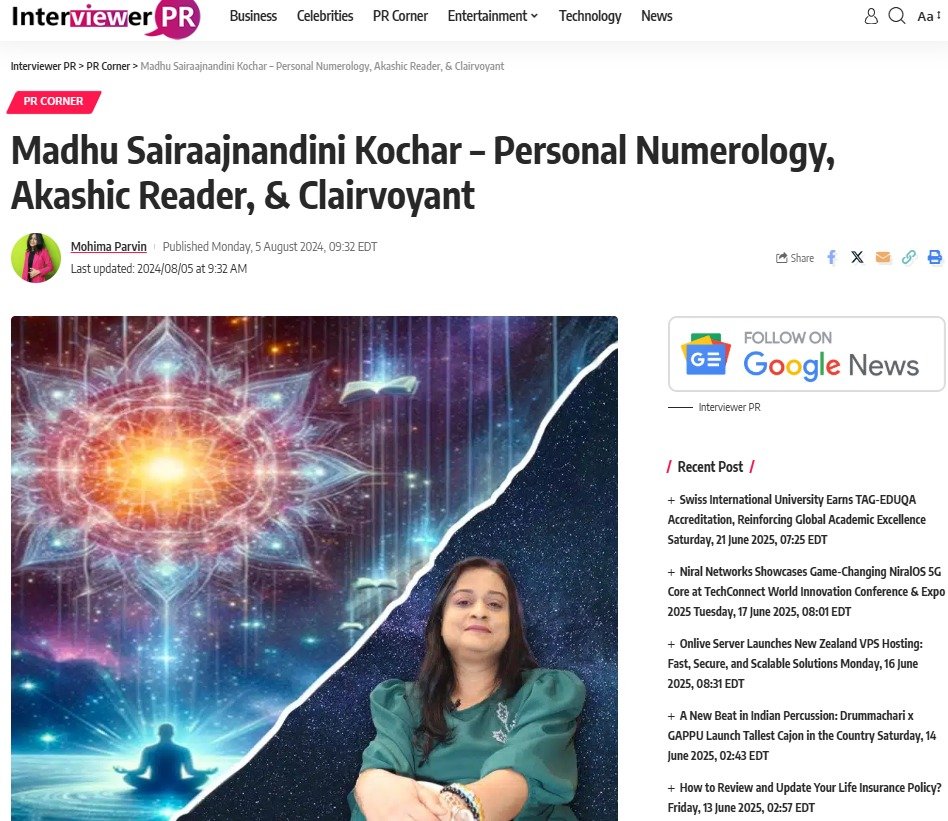 Madhu Sairaajnandini Kochar