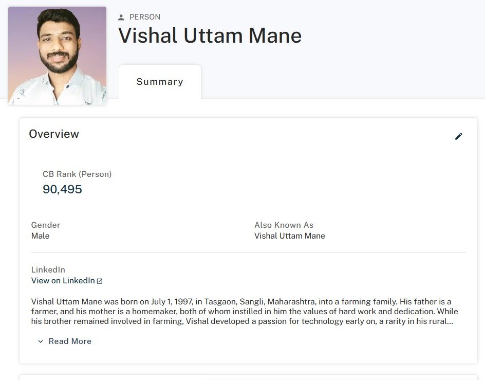 vishal uttam mane