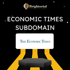 Economic Times Subdomain
