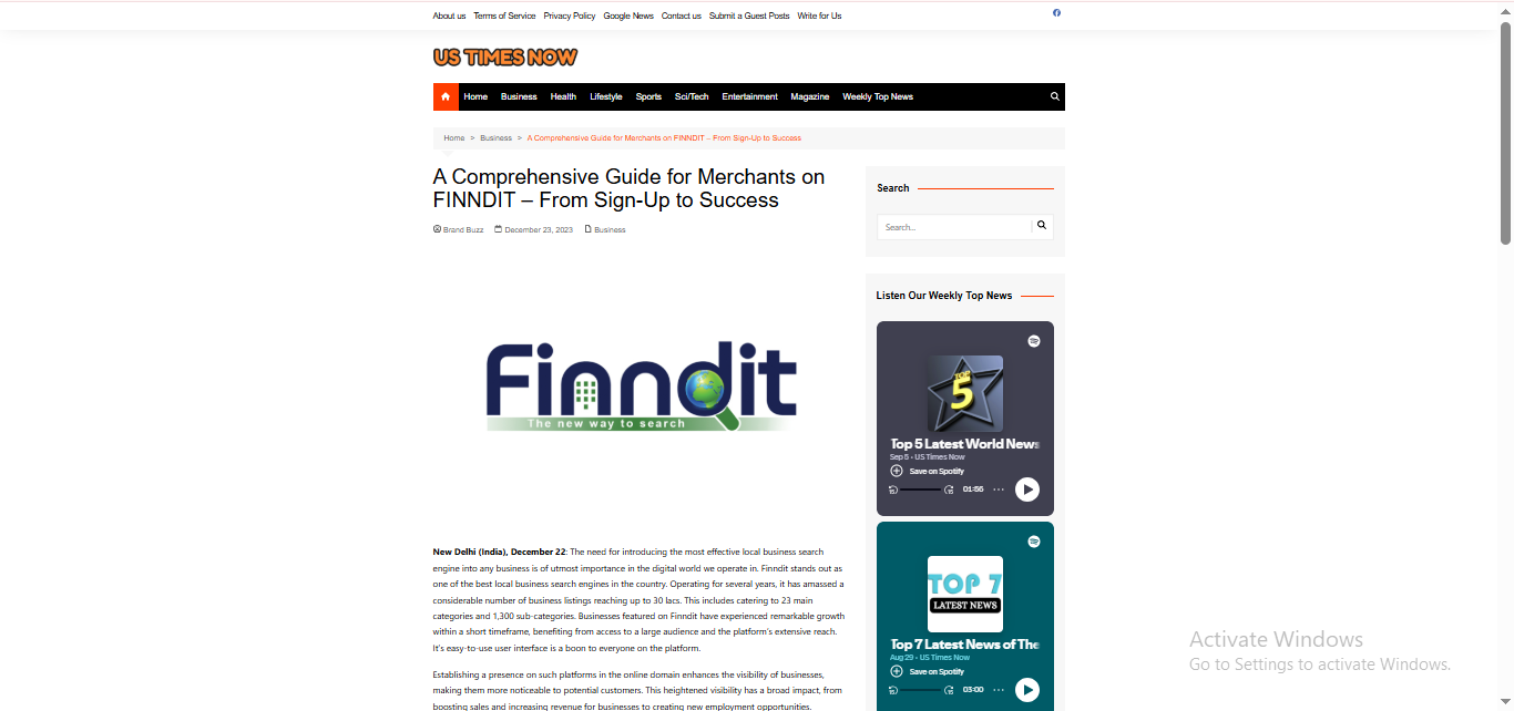 WordPress Design Showcase