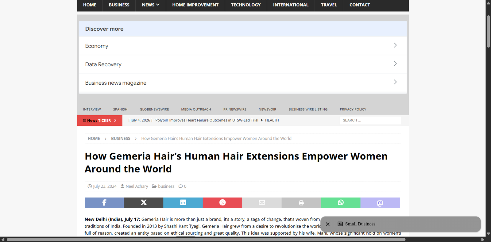WordPress Design Showcase